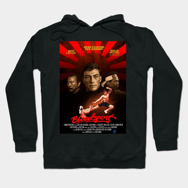 Bloodsport ver. 3 Hoodie by Fantasy Brush Designs